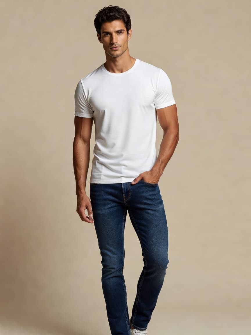 Slim Fit Kot Pantolon